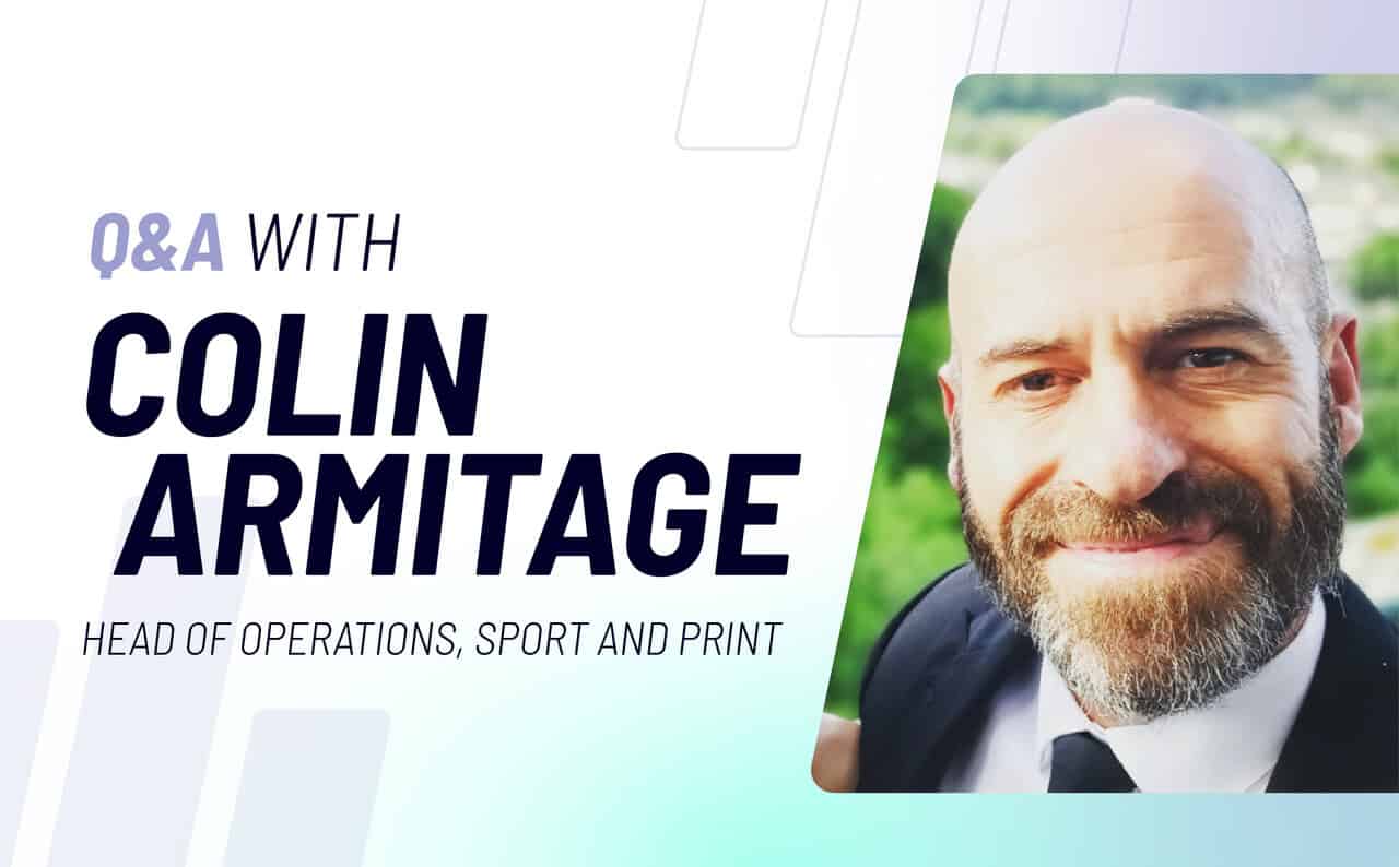 Staff Spotlight: Colin Armitage, Head of Sport & Print